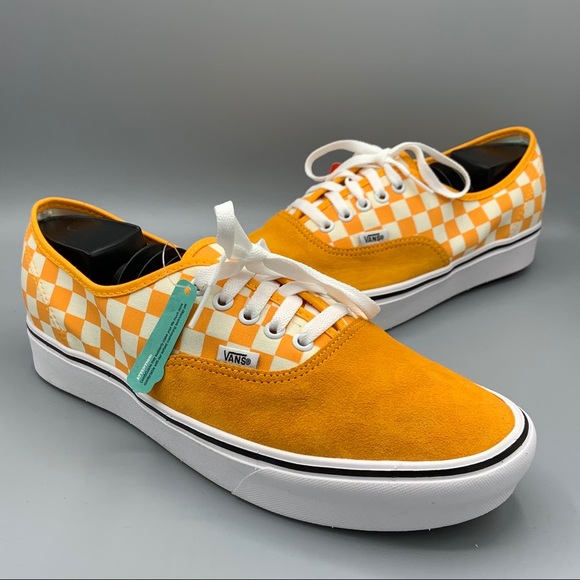 vans comfycush orange